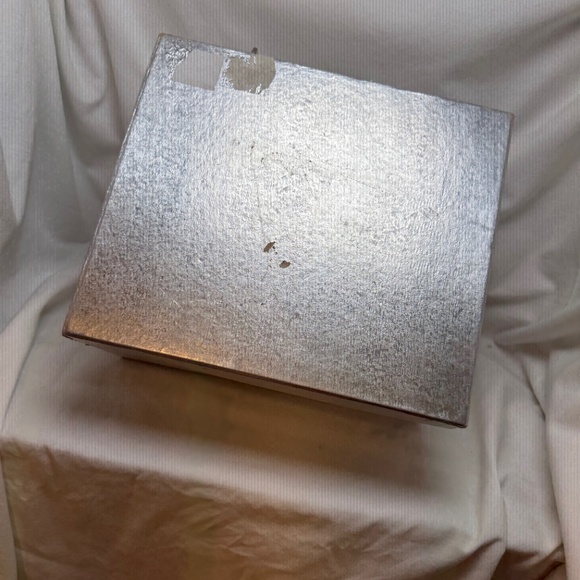 Vintage Lipman's Chalice Set of 2 Silvertone in Original Box Need Polishing - Picture 3 of 9